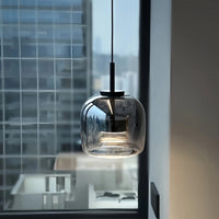 Suspension en verre minimaliste nordique pour salons et chambres – Vetroéclat