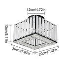 Golden Crystal Ceiling Light for Bedroom – Célestiner