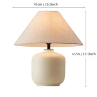 Lampe de table céramique style japonais pour salon – Zenara