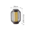 Modern stainless steel lawn lamp – Taléria