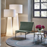 Lampe sur pied en tissu et fer design nordique – Armonello