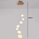 Modern alloy chandelier for living rooms and stairs – Orialys