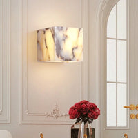 Applique murale en pierre noire pour chambre – Nocturis