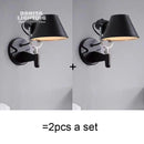 Verstelbare Zwarte Aluminium Wandlamp – Sveltiö