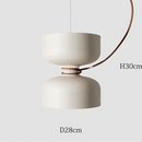 Industrial design pendant light in wrought iron for restaurants and bedrooms β Cironde