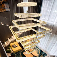 Lustre en cristal moderne pour salon – Cristarve