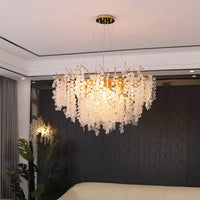 Lustre Cristal Moderne pour Salle à Manger – Crystalline