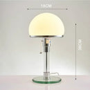 Nordische design bureaulamp van glas en metaal – Orinox