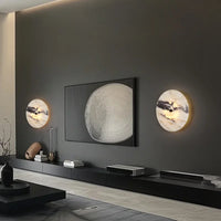 Applique murale en pierre naturelle pour salon – Armoniel
