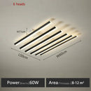 LED Plafondlamp van IJzer, Modern Half-Inbouw – Equinox