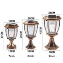 Outdoor Solar Table Lamp in Aluminum β Callistoria