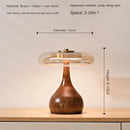 Japanse retro glazen vloerlamp – Zénorex