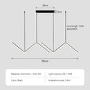 Dimbare LED Hanglamp Metaal Aluminium – Khira