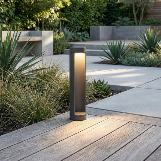 Moderne Gartenlampe aus Aluminium – Estalia
