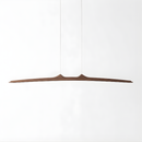 Minimalistische walnoot hanglamp voor eetkamer – Walnia