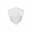 Wandleuchte modernes weißes Stahl-Wohnzimmer - Modell Asterion