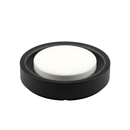 Minimalist black LED wall and ceiling light – Ciralux