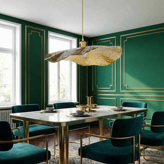 Suspension Lumina Wave vue ambiance | Luxarmonie