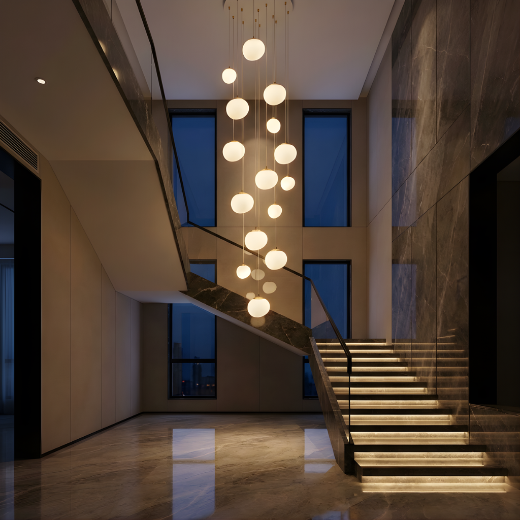 Suspension Heliora vue dΓ©tail | Luxarmonie