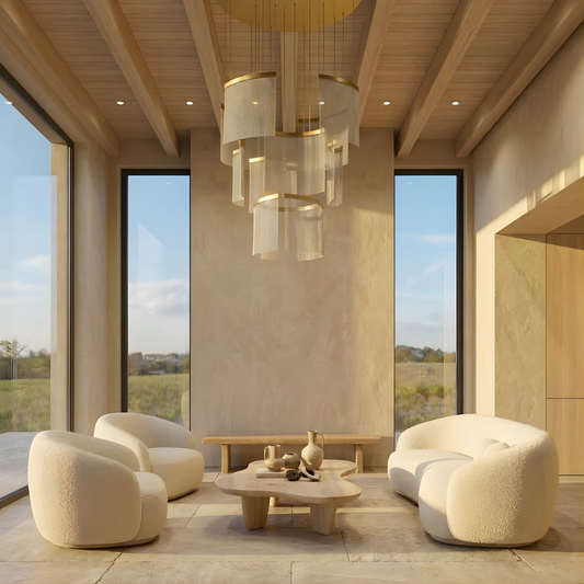 Modern alloy pendant light for living room and dining room β CΓ©lano