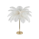 Oplaadbare Decoratieve Tafellamp met Veren – Spolverino