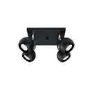 Adjustable black spotlight ceiling light for living room – Noctarys Model