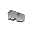 Modern gray double-beam ceiling light – Arvenor