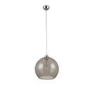 Graphite glass ball pendant light – Arcanor