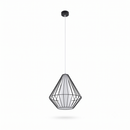 Adjustable black cone design pendant light – Modèle Nerava