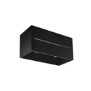 Modern black perforated aluminum ceiling light – Neralis model