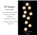 Custom Chandelier with Refined, Versatile Play of Lights – Prismia