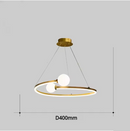 Minimalist Design Gold Chandelier & Contemporary Luxury β Zenya