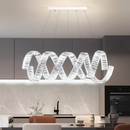 Helixvormig Design Plafondlamp – Verfijnde Glans – Floraal