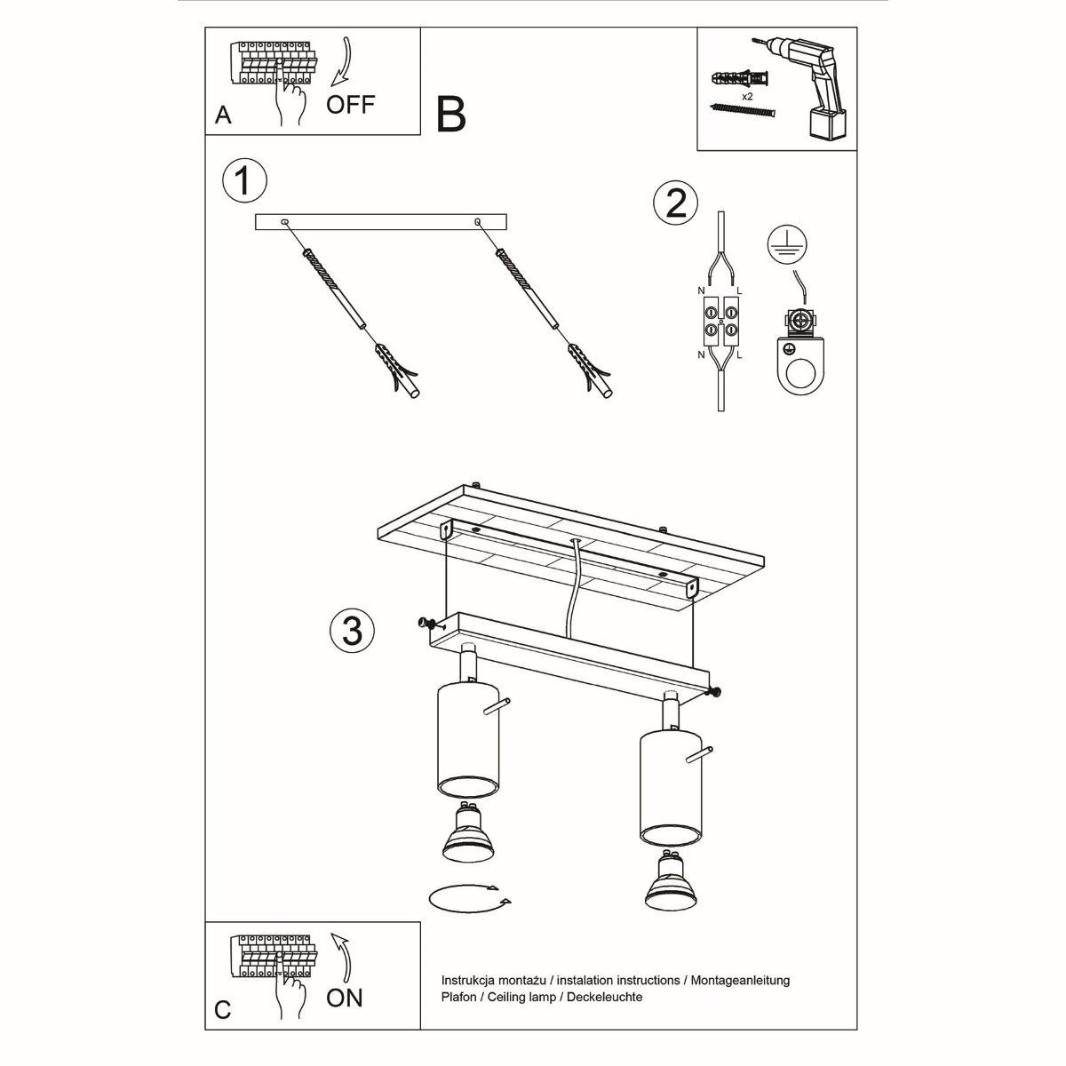 Ceiling Light Model Arvenor photo 8 | Luxarmonie