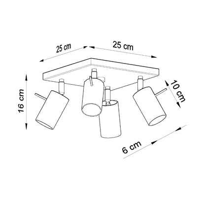 Ceiling Light Model Asterion photo 7 | Luxarmonie