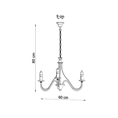 Chandelier Asterion Photo 4 | Luxarmonie