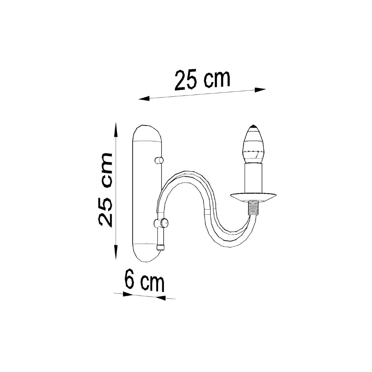 Wall sconce model Vespera photo 8 | Luxarmonie
