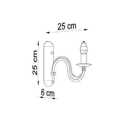 Wall sconce model Vespera photo 8 | Luxarmonie