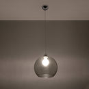 Design-Hängeleuchte aus Graphitglas – Arcanor