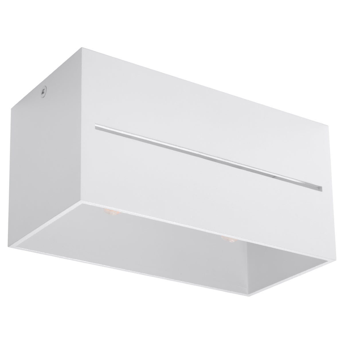 Plafondlamp aluminium wit modern gang – Modèle Asterion