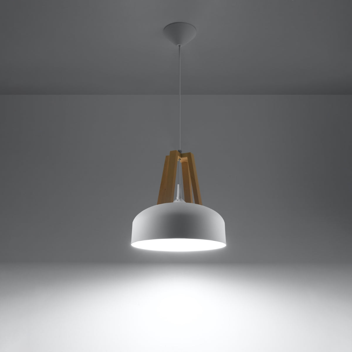 Suspension luminaire modèle Norvaya vue détail | Luxarmonie