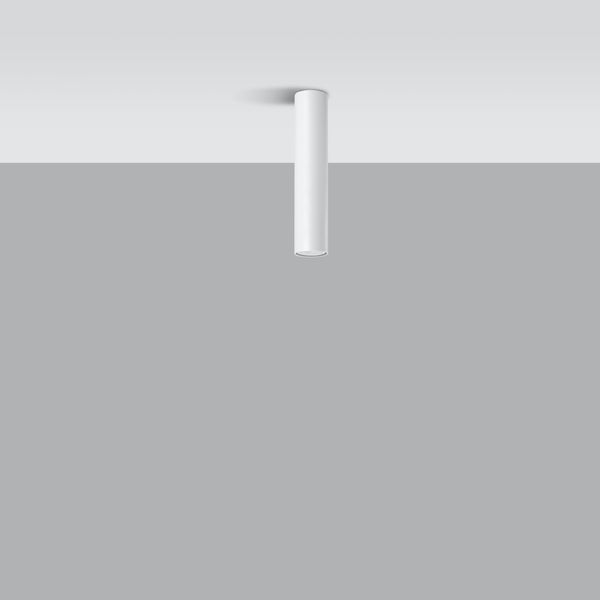 Moderner weißer Röhren-Deckenleuchte für Innenbereich – Modell Arkanis