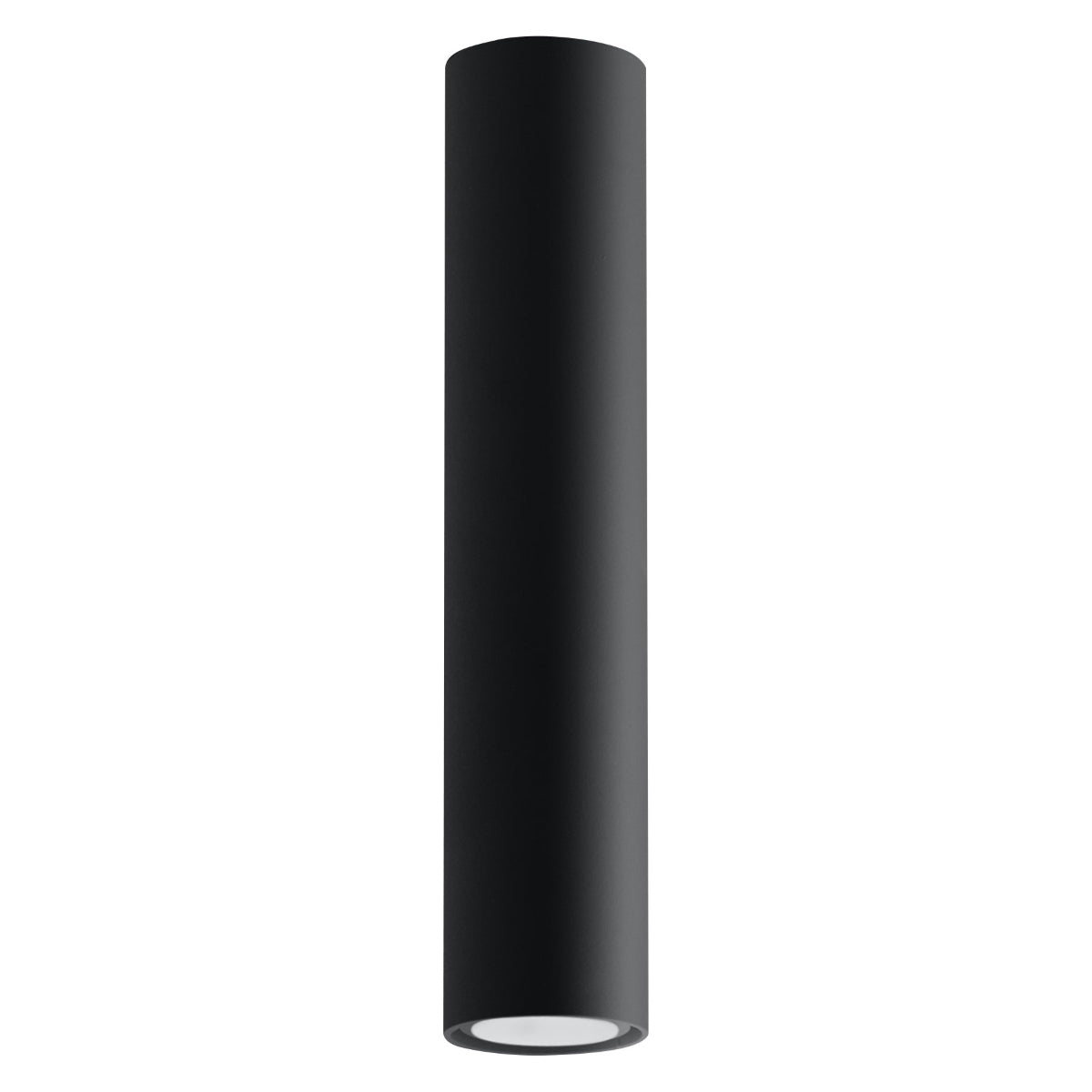 Plafondlamp cilinder zwart modern voor interieur – modèle Eryndra