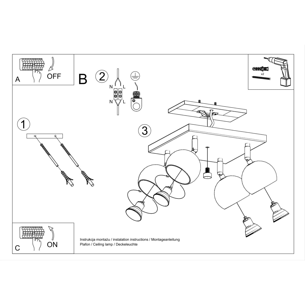 Ceiling Light Model Noctarys photo 5 | Luxarmonie