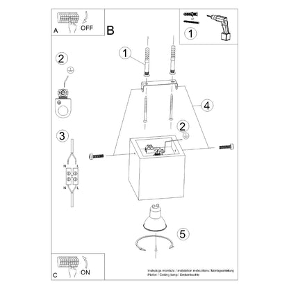 Ceiling Light Model Caristone Photo 5 | Luxarmonie
