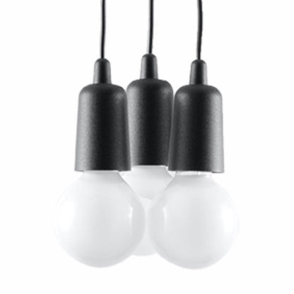 Minimalist Black Cable Pendant Light – Edréon