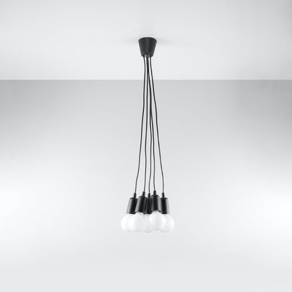 Minimalist Black Cable Pendant Light – Edréon