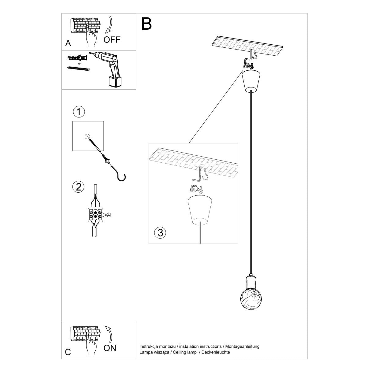 Suspension luminaire Modèle Eryndra photo 8 | Luxarmonie