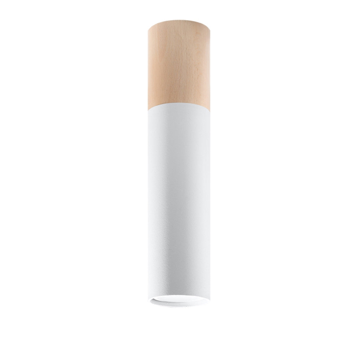 Modern wit houten plafondlicht interieur – Auralis