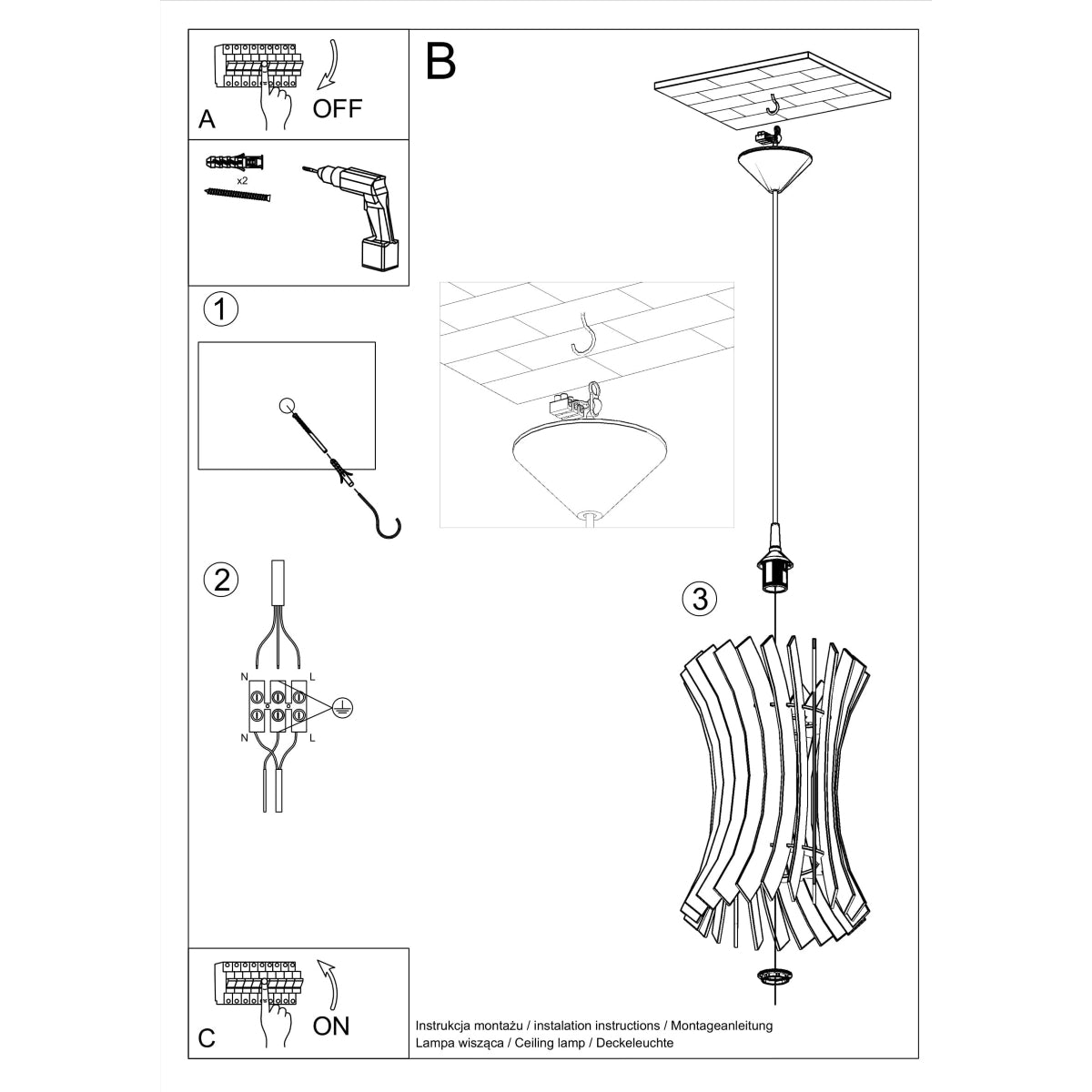 Suspension luminaire modèle Noréalis photo 6 | Luxarmonie